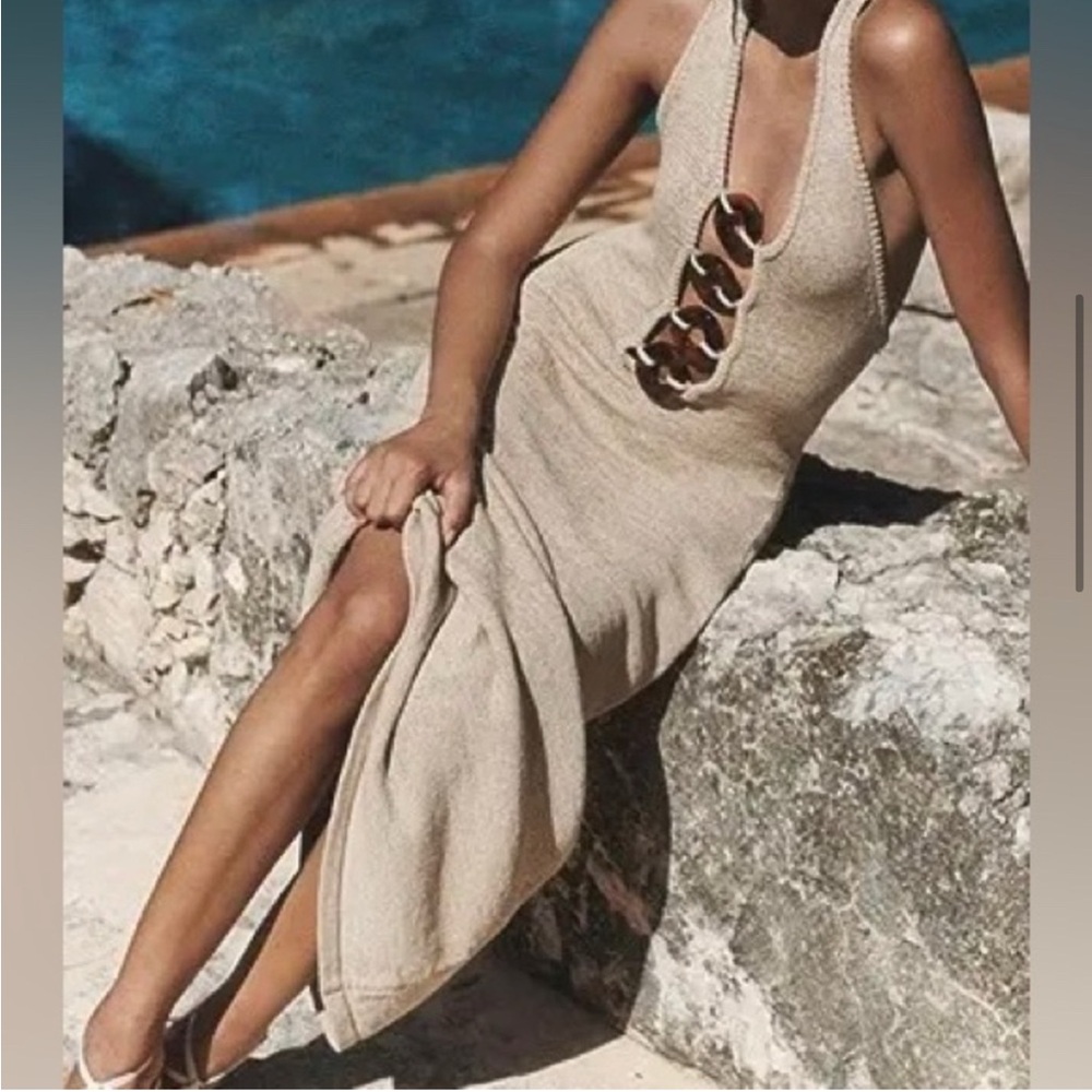 Cult Gaia Keilah Knit Dress